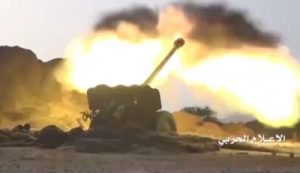 مدفعية الجيش واللجان تحرق مواقع العدو وتنكل بتجمعاته في جيزان