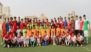 ناشئوا اليمن لكرة القدم يعسكرون في صنعاء أستعداداً لمنافسات كأس آسيا