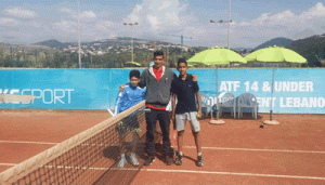 نجوم منتخب التنس الوطني يتألقون في بطولة آسيا الدولية في بيروت