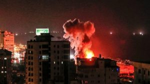 قصف إسرائيلي على مواقع بشمال غزة