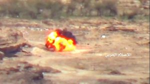 تدمير أليتين ومصرع عدد من مرتزقة الجيش السعودي في جبهة الحدود