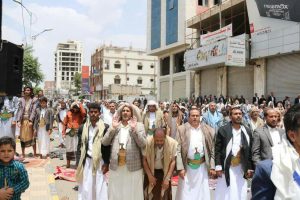 بالصور | انتفاضة في العاصمة صنعاء وهذا ما حدث وسط شارع الستين