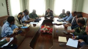 اجتماع برئاسة اللواء الرويشان يناقش آلية تنفيذ المرحلة الأولى من الرؤية الوطنية بوزارة الداخلية