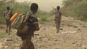 الإعلام الحربي اليمني داخل الاراضي السعودية (فيديو)