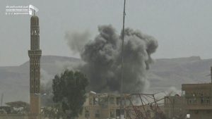 غارات جوية وقصف صاروخي ومدفعي للعدوان على صعدة