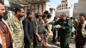 زيارات عيدية لرجال الأمن المرابطين في محافظة صنعاء