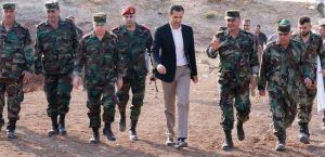 “الأسد” يفاجئ “أردوغان” من الخطوط الأمامية في أدلب ويصفه باللص (شاهد الصورة)