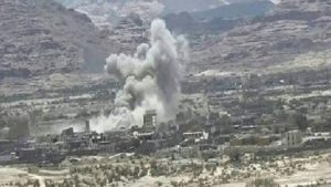 طيران العدوان يشن 7 غارات على محافظة صعدة