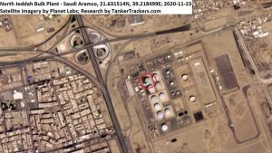 الأقمار الصناعية تلتقط آثار ضربة اليماني المجنح قدس2 لأرامكو #جدة “شاهد الصور”