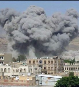 عاجل/ سقوط ضحايا جراء غارات طيران العدوان على أمانة العاصمة صنعاء (حصيلة أولية)