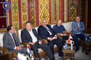 السفير صبري يلتقي رئيس وأعضاء غرفة صناعة دمشق وريفها