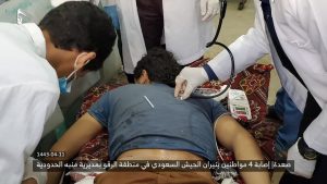 إصابة 4 مواطنين بنيران الجيش السعودي في منطقة الرقو بمديرية منبه الحدودية