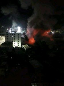 هذا ما استهدفته غارات العدوان في العاصمة صنعاء “صور ليلية للقصف”
