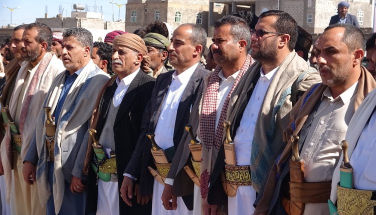 تدشين حملة اعصار اليمن في عيال سريح والسودوة بمحافظة عمران (1)