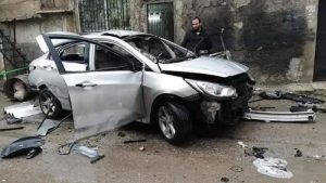 جرحى بانفجار عبوة ناسفة بسيارة خاصة في دمشق