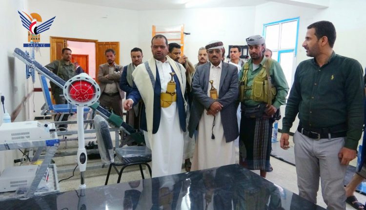افتتاح عدد من مشاريع ذوي الاحتياجات الخاصة في محافظة صعدة
