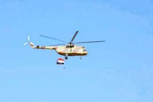 بعد 8 سنوات من العدوان.. الطائرات المروحية تعود لجهوزيتها وتجوب سماء العاصمة صنعاء “شاهد الصور”