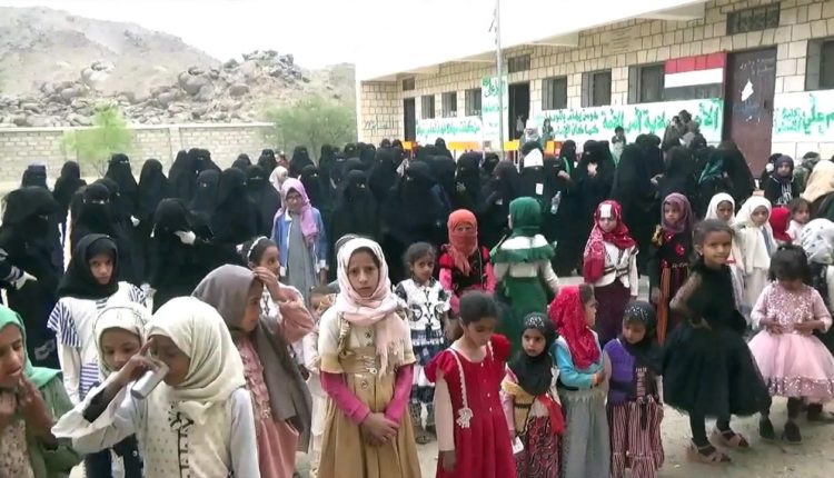 الهيئة النسائية في بدبدة ومجزر بمأرب تحيي ذكرى المولد النبوي الشريف2