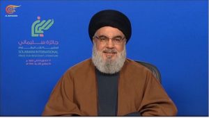 السيد نصر الله: واشنطن تمنع تنفيذ عروض الطاقة الإيرانية في لبنان