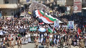 صور أولية لمسيرة “ثأر الأحرار” الكبرى في مدينة صعدة