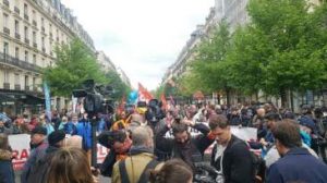 إضراب ومسيرات حاشدة في عيد العمال بفرنسا احتجاجاً على رفع سن التقاعد