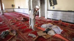 مقتل 16 شخصاً وجرح 25 أخرون بانفجار داخل أحد المساجد شمال أفغانستان
