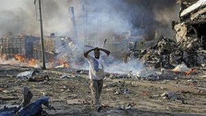 8 قتلى بينهم أطفال بانفجار لغم أرضي في الصومال