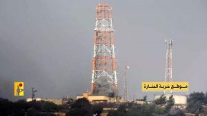 المقاومة الإسلامية تنشر مشاهد استهداف مواقع للعدو على الحدود اللبنانية
