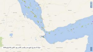 صنعاء تؤكد عبور أكثر من 4 آلاف سفينة من البحر الأحمر خلال 11 يناير – 19 مارس