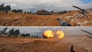 القسام توقع قوة صهيونية في كمين محكم شمال خان يونس وتهاجم مواقع أخرى للعدو بالصواريخ والقذائف
