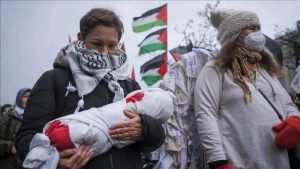 مئات الآلاف يتظاهرون في سويسرا وإيرلندا تضامنا مع غزة
