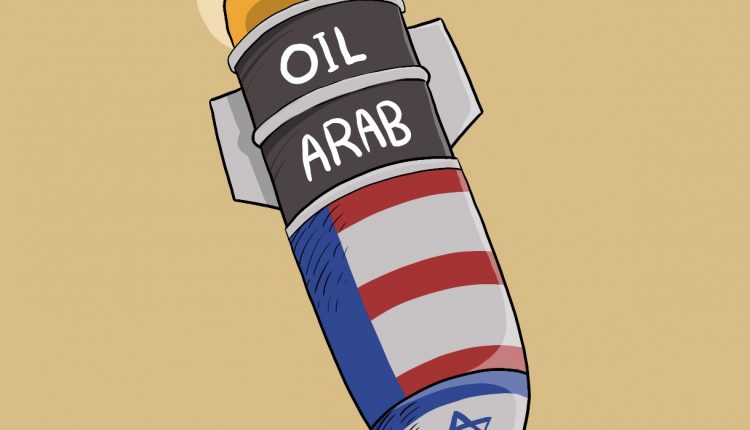 كاريكاتير.. أموال نفط الخليج تقتل الشعب الفلسطيني في غزة