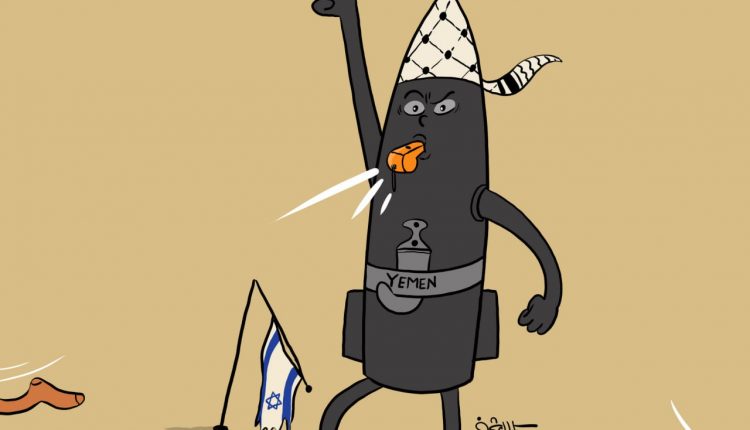 كاريكاتير.. اليمن تحذي العدو اللاعبين الدوليين من استمرار حرب الإبا