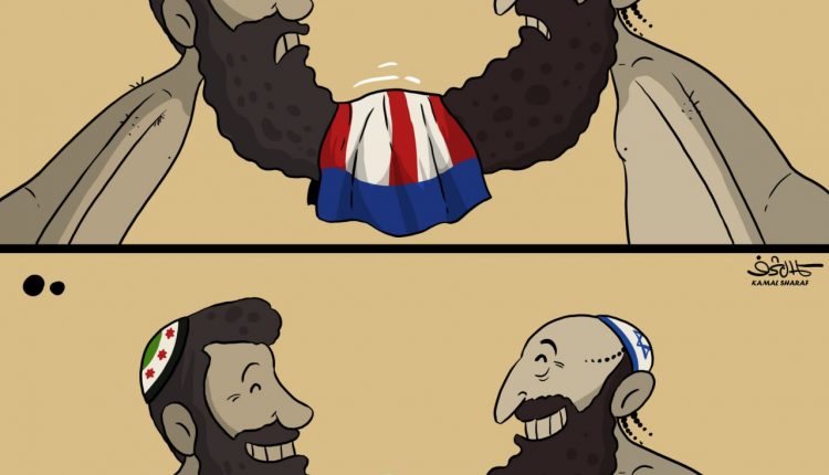كاريكاتير .. وانكشف المستور وباتت فضيحة الإرهابي المطور بجلاجل