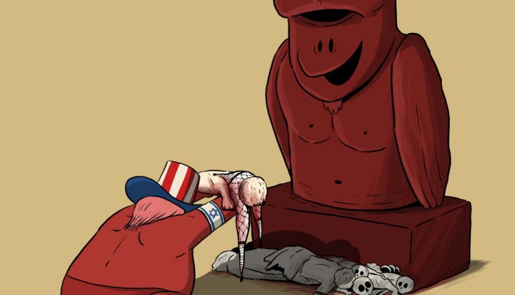 كاريكاتير.. الغرب الصليبي يواصل حرب الإبادة بحق اطفال غزة