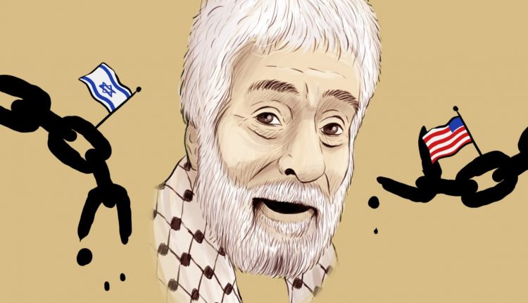 كاريكاتير.. المناضل جورج عبد الله يكسر الصهيوني أمريكي على لبنان