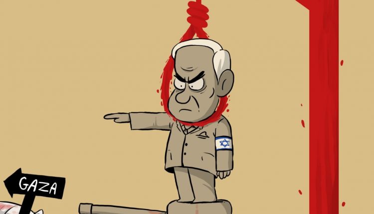 كاريكاتير.. حرب الإبادة بغز تقود العدو نحو مصيره المحتوم