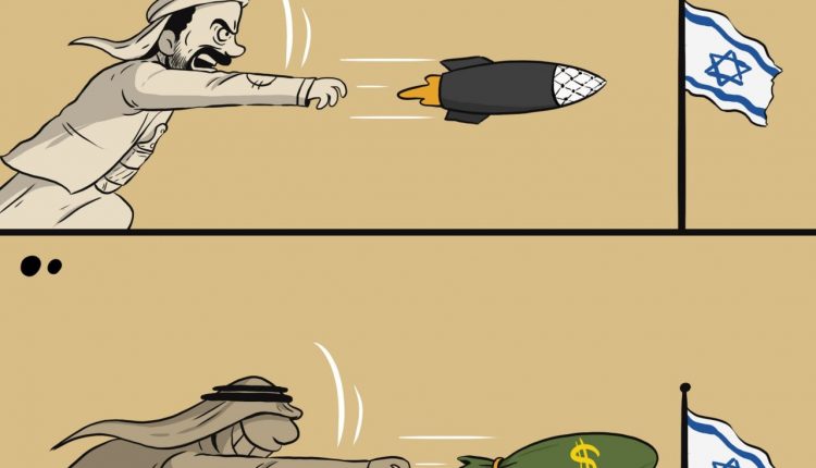 كاريكاتير.. لاحظ الفرق بين الأحرار والأنذال