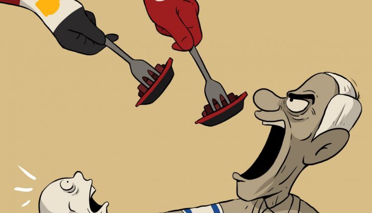 كاريكاتير.. بالمختصر مصر وتركيا تحاصران غزة