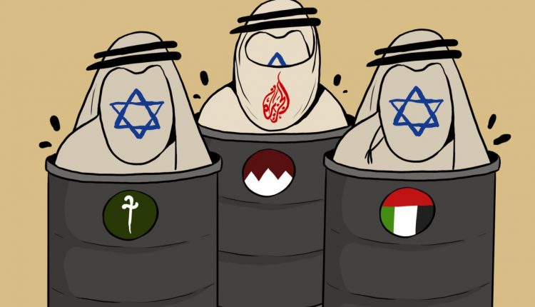 كاريكاتير.. براميل نفط الخليج تحاصر غزة !