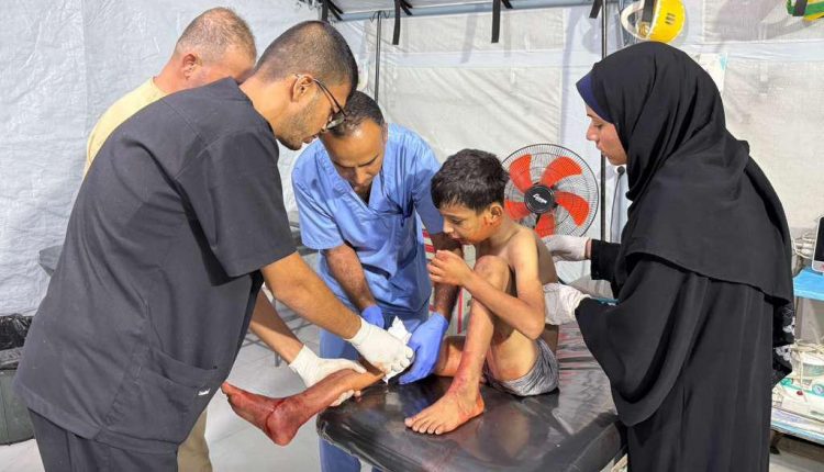 غزة مستشفى الكويت