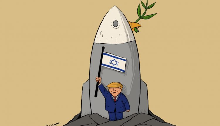 كاريكاتير.. السلام على طريقة أمريكا الصهيونية