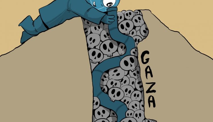 كاريكاتير.. عمليات البحث الأممية عن جثث أسرى العدو في غزة !