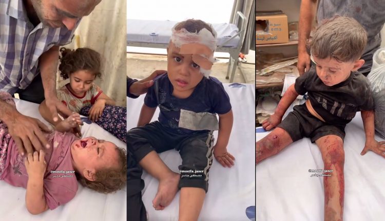 مجزرة العدو في مدرسة الروم جنوب غزة