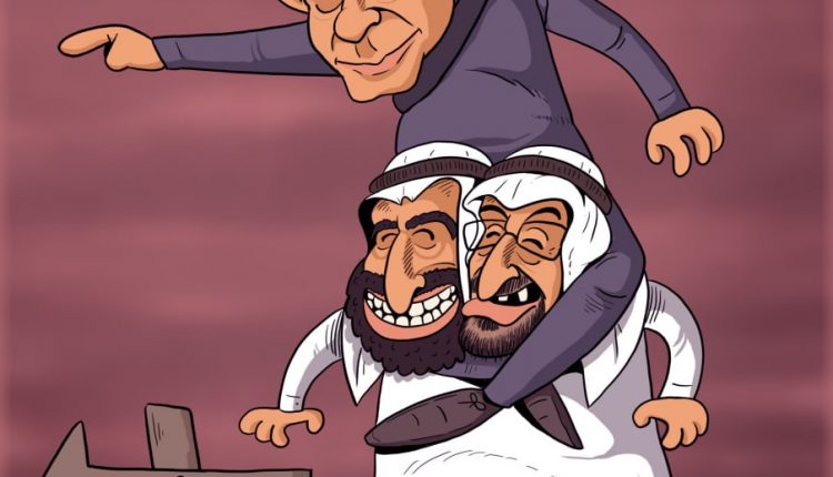 كاريكاتير.. المبعبطين مطاليا العدو اللعين