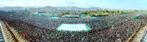 A detailed Report about Yemenis Millions Celebration in Commemoration of the Prophet Birth