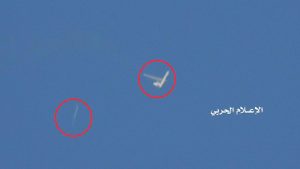 الدفاعات الجوية تسقط طائرة تجسسية للعدو قبالة نجران