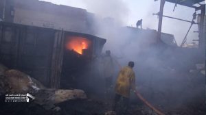 مجدداً..طيران العدوان يقصف حي سكني داخل العاصمة صنعاء (شاهد)