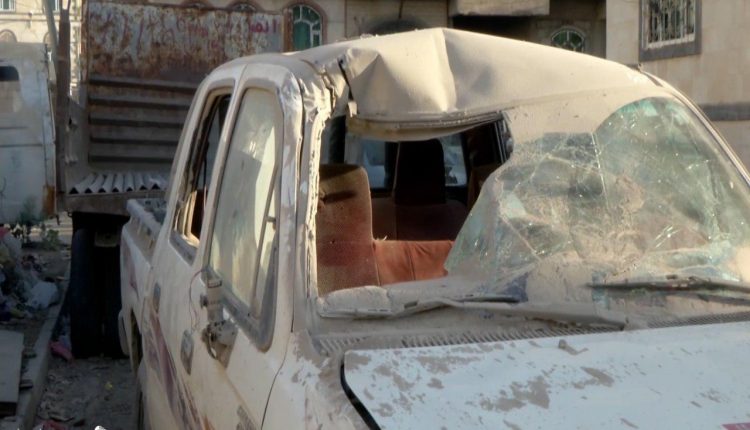 جرحى ودمار كبير بغارات للتحالف على العاصمة صنعاء”شاهد الصور”