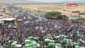 اليمن تودع شهداء مجزرة طلاب ضحيان بحضور رسمي وشعبي كبير “شاهد بالصور”